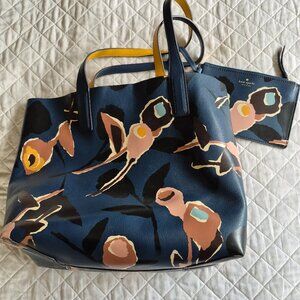 Kate Spade Arch Paper Floral Tote